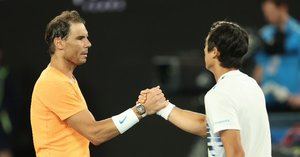 Nadal, con molestias, cae en segunda ronda del Open de Australia