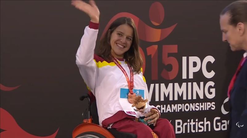 Ejemplares deportistas paralímpicos: tres nuevas medallas, y van seis, en los Campeonatos del Mundo