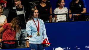 La deportista más joven, Tasy Dmytriv, logra el primer oro para España en los Juegos Paralímpicos