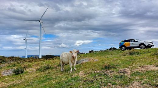 Parque eólico de Iberdrola en Galicia