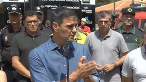 Sánchez anuncia que Tenerife será declarada "zona catastrófica" en cuanto se controle el fuego