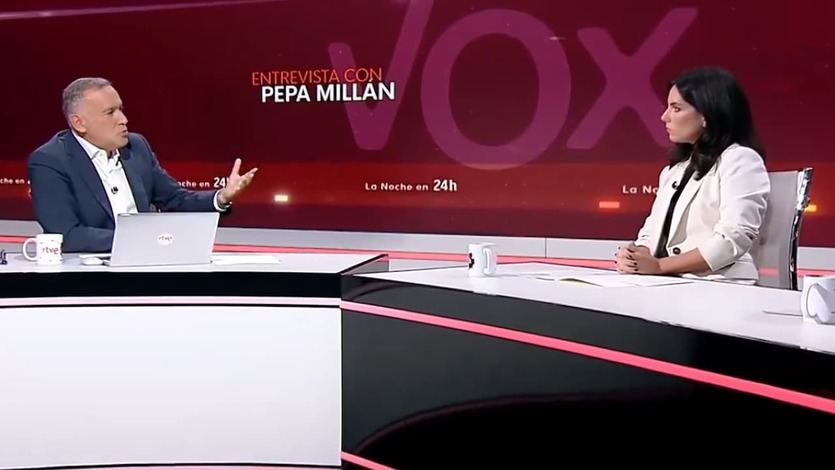 Pepa Millán, portavoz de Vox 