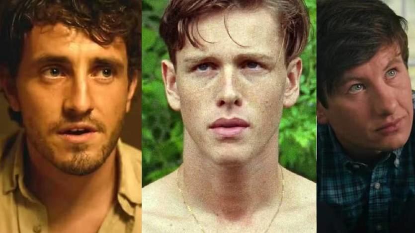 Paul Mescal, Harris Dickinson y Barry Keoghan