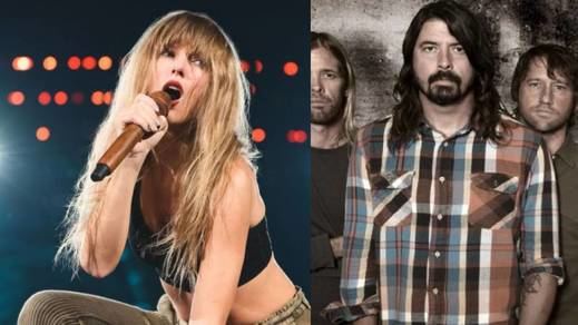 Taylor Swift y Dave Grohl
