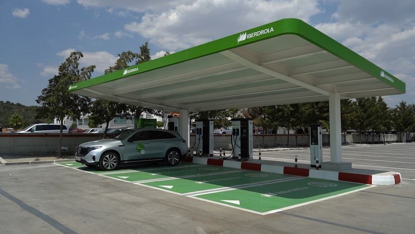 Puntos de recarga de Iberdrola 