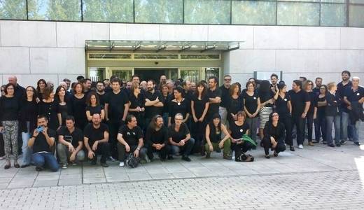 Los trabajadores de la RadioTelevisión de Castilla-La Mancha volverán a celebrar un 'Viernes... a negro'