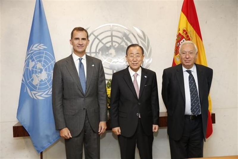 El Rey pide en la ONU actuar como "un solo mundo" para erradicar el hambre y la pobreza con un desarrollo sostenible