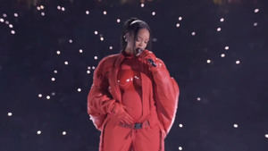 La actuación viral y el triunfal regreso de Rihanna en el descanso de la Super Bowl