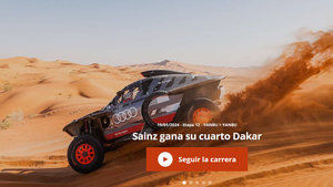 Carlos Sainz gana su cuarto Rally Dakar