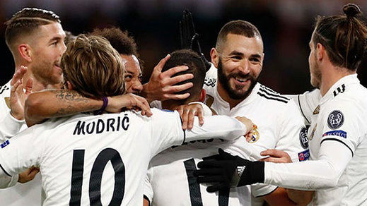 La suerte vuelve a sonreír a un Real Madrid que sale de Roma primero de grupo