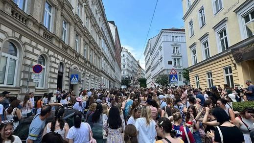 Fans de Taylor Swift en Viena