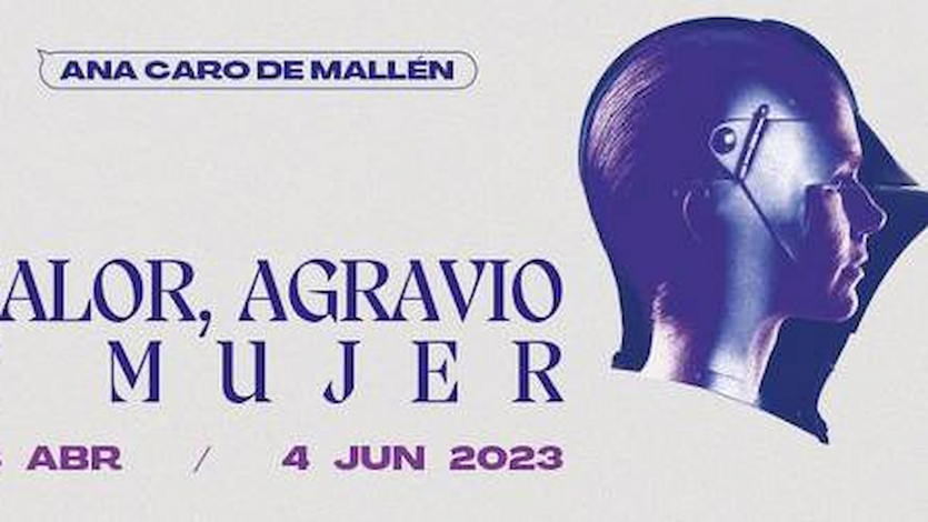 Cartel de la obra teatral Valor, agravio y mujer