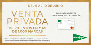 El Corte Inglés estrena las Ventas Privadas con descuentos en más de 1.000 marcas