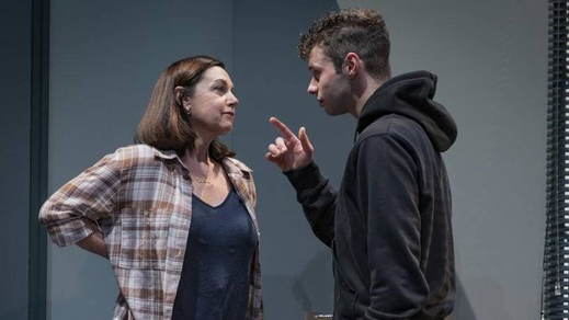 Escena de la obra de teatro Vincent River de Philip Ridley