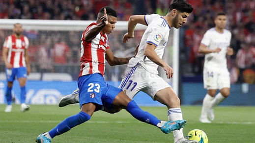 El Atleti se lleva un derbi que el Madrid apenas quiso disputar (1-0)