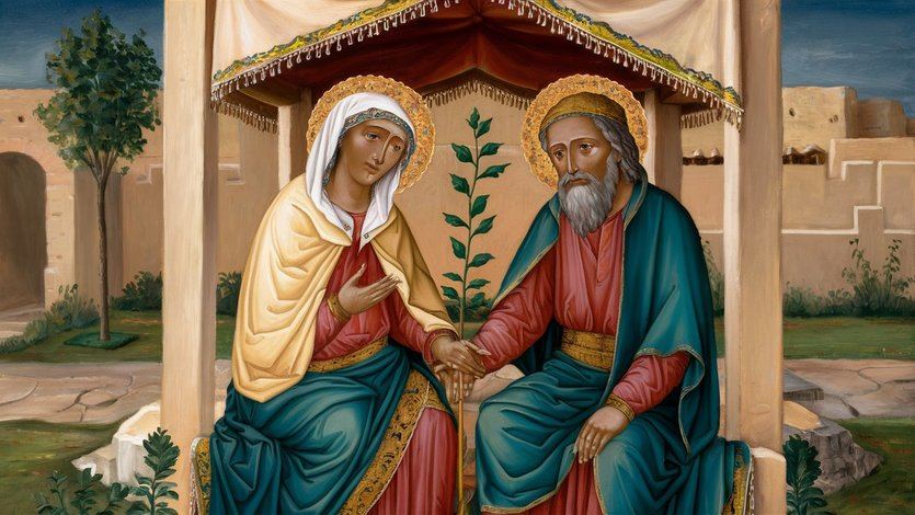 Santa Ana y San Joaquín, padres de María