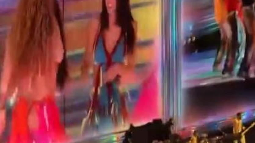 Shakira en concierto en EEUU