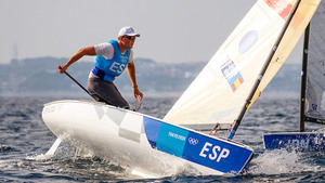 La vela sigue dando alegrías... y medallas: Joan Cardona, bronce en la clase Finn