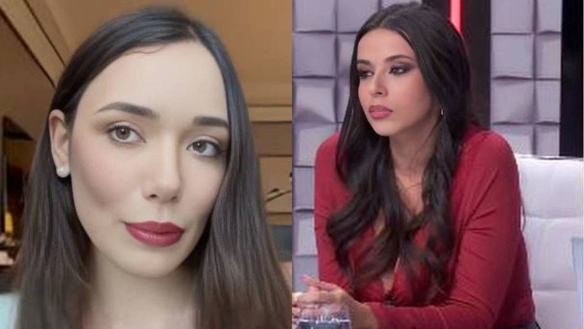 Ada Lluch, influencer de ultraderecha y Sara Santaolalla, analista política
