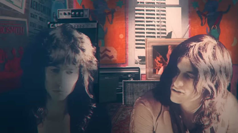 Imagen del vídeo promocional de Aerosmith
