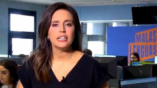 Aída Bao, presentadora de Malas Lenguas