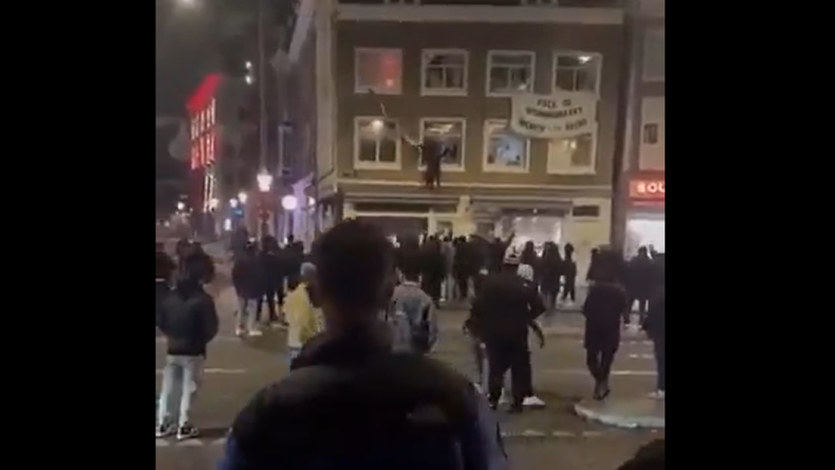 Disturbios en Ámsterdam con hinchas del Maccabi de Tel Aviv