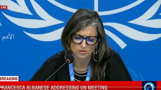 Francesca Albanese, relatora de la ONU