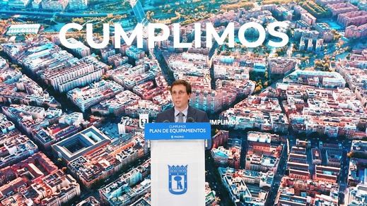 Almeida hace balance del Plan de Equipamientos Madrid Capital 21