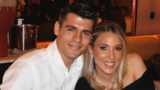 Álvaro Morata y Alice Campello