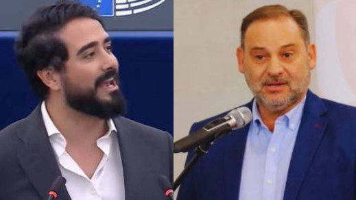 Alvise Pérez, eurodiputado y José Luis Ábalos, diputado por Valencia