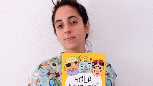 La ilustradora Amaia Arrazola