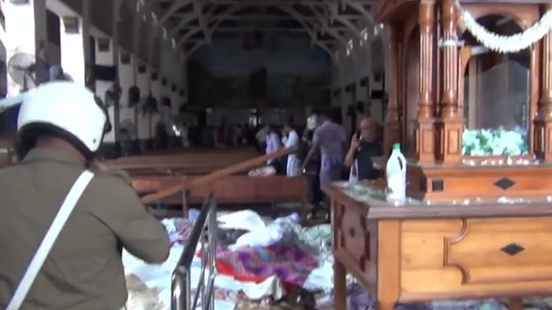 Detenidas 24 personas en relación con los mortales atentados de Sri Lanka