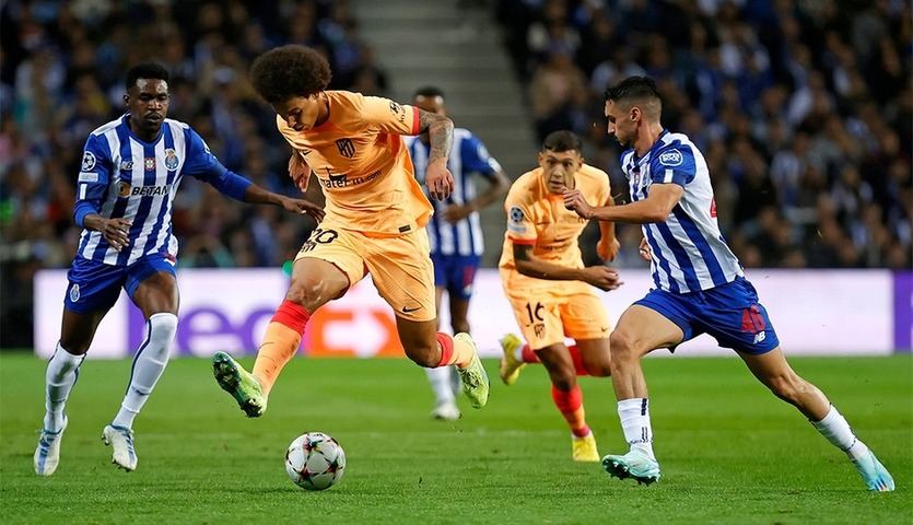 El Oporto ganó al Atleti 2-1