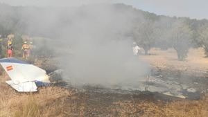 2 muertos al estrellarse una avioneta en Valencia