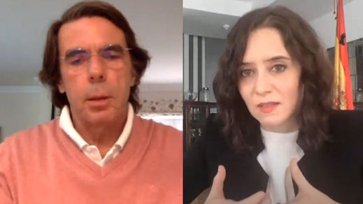 Aznar y Ayuso, la charla más mediática: 