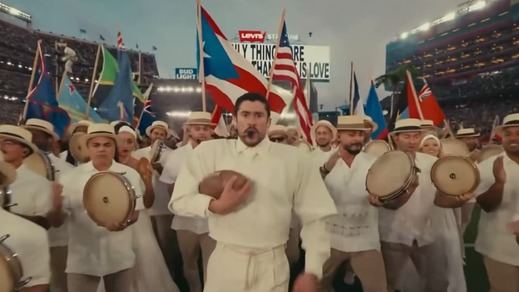 Bad Bunny en la Super Bowl