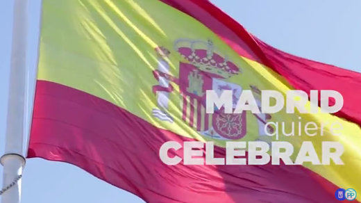 El PP quiere que los madrileños juren la bandera y llenen la ciudad de enseñas nacionales