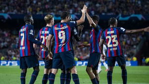 Champions: el Barça sigue en un momento dulce (5-1) y el Atleti gana en un final agónico (2-1)