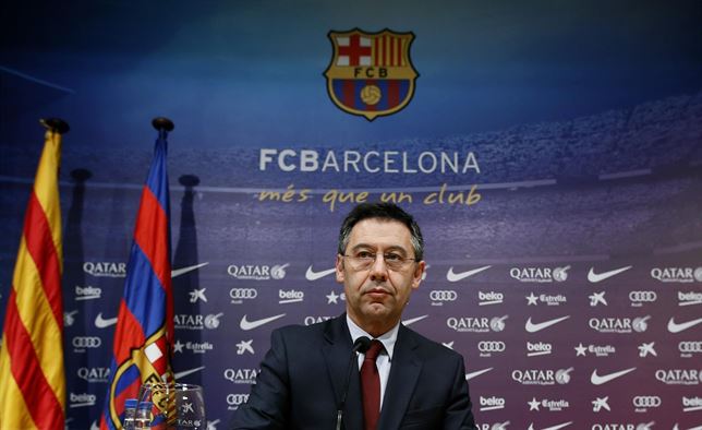 El Barça, "en desacuerdo" con la sanción por las esteladas en Berlín aunque "la respeta"