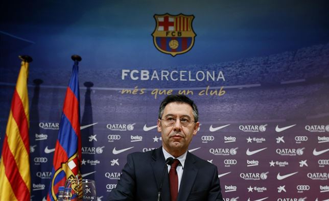 El Barça, 'en desacuerdo' con la sanción por las esteladas en Berlín aunque 'la respeta'