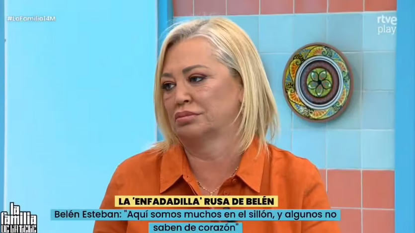 Belén Esteban en 'La familia de la tele'