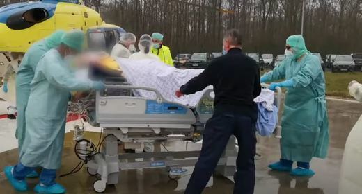 Francia comienza a trasladar a pacientes de coronavirus a Bélgica