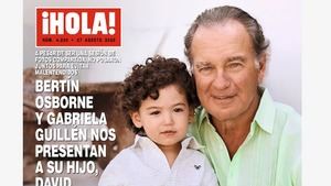 Críticas a Bertín Osborne tras el posado con su hijo y con Gabriela Guillén: ¿ha cobrado por ello?