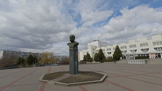 Plaza central de Borodianka