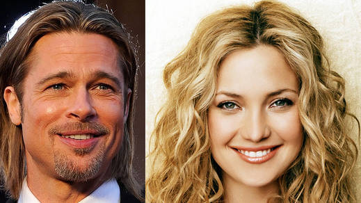 Kate Hudson y Brad Pitt, la nueva pareja bomba de Hollywood
