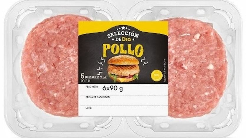La burguer meat de pollo de Selección Día