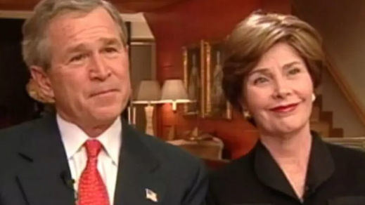 George y Laura Bush
