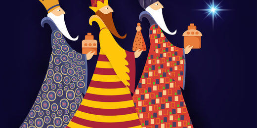 Cartel de la Cabalgata de Reyes Magos en Aranjuez