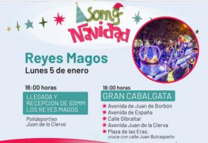 Cabalgata de Reyes Getafe 2026: horarios, recorrido, mapa, accesos y líneas de autobús