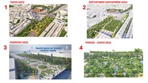 'Parque Ventas', la obra que el Ayuntamiento de Madrid presenta como verde y que hará "ricos" a los vecinos